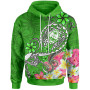 Guam Hoodie - Turtle Plumeria (Green)