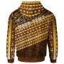 Nauru - Custom Personalised Hoodie - Polynesian Diagonal Pattern