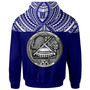 American Samoa All Over Hoodie - Polynesian Blue Version