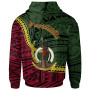 Vanuatu Hoodie -'ore Seal Of Vanuatu Polynesian Patterns