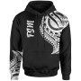 Federated States of Micronesia Hoodie - Federated States of Micronesia Tatau White Patterns