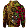 Vanuatu Polynesian Hoodie - Hibiscus Vintage