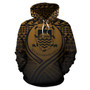 Tuvalu All Over Hoodie Lift Up Gold