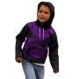 Vanuatu Polynesian Hoodie - Vanuatu Waves (Purple)