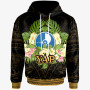 Yap State Hoodie - Polynesian Gold Patterns Collection