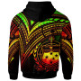 Samoa Hoodie - Reggae Color Cross Style