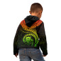 Tuvalu Polynesian Personalised Hoodie - Tuvalu Waves (Reggae)