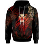 Wallis And Futuna Polynesian Hoodie - Legend Red Version