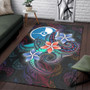 Yap State Area Rug - Plumeria Flowers Style Polynesian 6