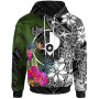 Yap Hoodie - Turtle Plumeria Banana Leaf