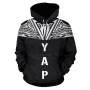 Yap All Over Hoodie - Neck Style