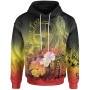 [Custom Personalised] Yap Hoodie - Humpback Whale with Tropical Flowers (Yellow)