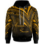 American Samoa Hoodie - Gold Color Cross Style