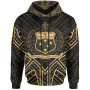 Samoa Hoodie - Samoa Seal Gold Tribal Patterns