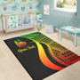 New Caledonia Custom Personalised Area Rug - Reggae Polynesian Tentacle Tribal Pattern Polynesian 5