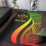 Korsae Custom Personalised Area Rug - Reggae Polynesian Tentacle Tribal Pattern Polynesian 3