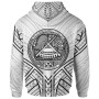 American Samoa Hoodie - American Samoa Seal Tribal Patterns