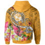 Tonga Hoodie - Turtle Plumeria (GOLD)