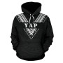 Yap All Over Hoodie - Black Sailor Style