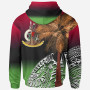 Vanuatu Hoodie Polynesian Palm Tree Flag