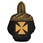 Wallis And Futuna Polynesian Hoodie Yellow