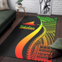 Tokelau Area Rug - Reggae Polynesian Tentacle Tribal Pattern Polynesian 3