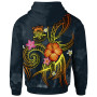 Tuvalu Polynesian Hoodie - Legend of Tuvalu (Blue)