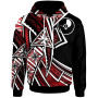 Yap  Hoodie -Tribal Flower Special Pattern Red Color