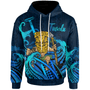 Tuvalu Hoodie - Tiki And Waves