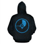 Yap Custom Personalised Hoodie - Micronesia Yapese Warrior Blue