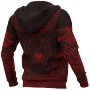 Pohnpei Polynesian Chief Hoodie - Red Version