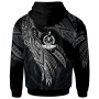 Vanuatu Polynesian Hoodie - Legend White  Version