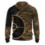 Yap Hoodie - Micronesia Gold Patterns With Coat Of Arms