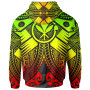 Hawaii Polynesian Hoodie - Reggae Kanaka Maoli Map