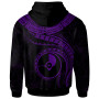 Yap Polynesian Hoodie - Yap Waves (Purple)