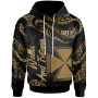 Wallis And Futuna Polynesian Hoodie - Poly Tattoo Gold Version