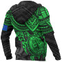 Pohnpei Polynesian Hoodie - Polynesian Green Turtle