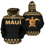 Maui All Over Hoodie - Polynesian Turtle Hoodie