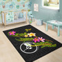 Yap Polynesian Area Rug - Plumeria Tribal Polynesian 5