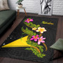 Tokelau Polynesian Area Rug - Plumeria Tribal Polynesian 3