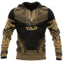 Yap Polynesian Chief Hoodie - Gold Version