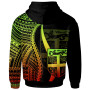 Fiji Hoodie Reggae - Tentacle Tribal Pattern