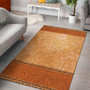 Polynesian Area Rug - Hibiscus And Turtle Vintage Pattern Polynesian 1