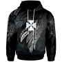 Wallis And Futuna Polynesian Hoodie - Legend White  Version