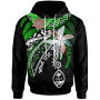 Guam - Custom Personalised Hoodie - Fanciful Forest Green Color