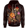 Wallis and Futuna Polynesian Personalised Hoodie - Legend of Wallis and Futuna (Red)