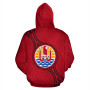 Tahiti French Polynesia All Over Hoodie - DNA Style