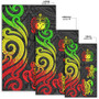 Samoa Area Rug - Reggae Tentacle Turtle Polynesian 5