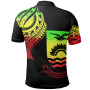 Kiribati Custom Personalised Polo Shirt - Kiribati Tatau Reggae Patterns 2
