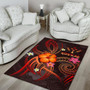 Kosrae Polynesian Area Rug - Legend of Kosrae (Red) Polynesian 4